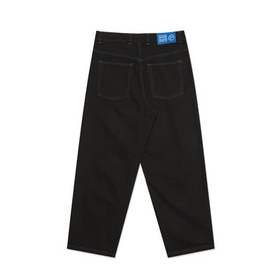 Polar Skate Co Big Boy Pants - Black/Blue Stitching