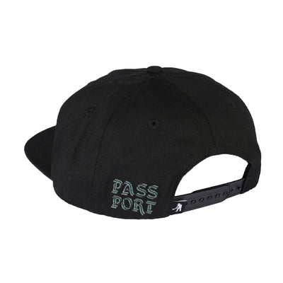 Pass~Port Antler Workers Cap - Black