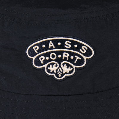Pass-Port Heirloom RPET Bucket Hat - Black