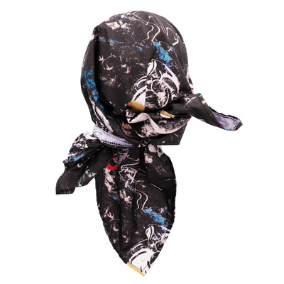 Carpet Rag Tee Bandana Hat - Black