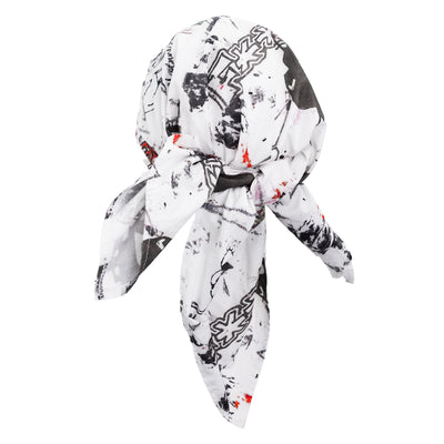 Carpet Rag Tee Bandana Hat - White