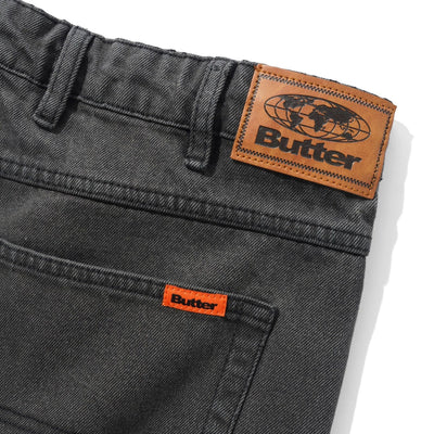Butter Goods Relaxed Denim Jeans - Faded Black