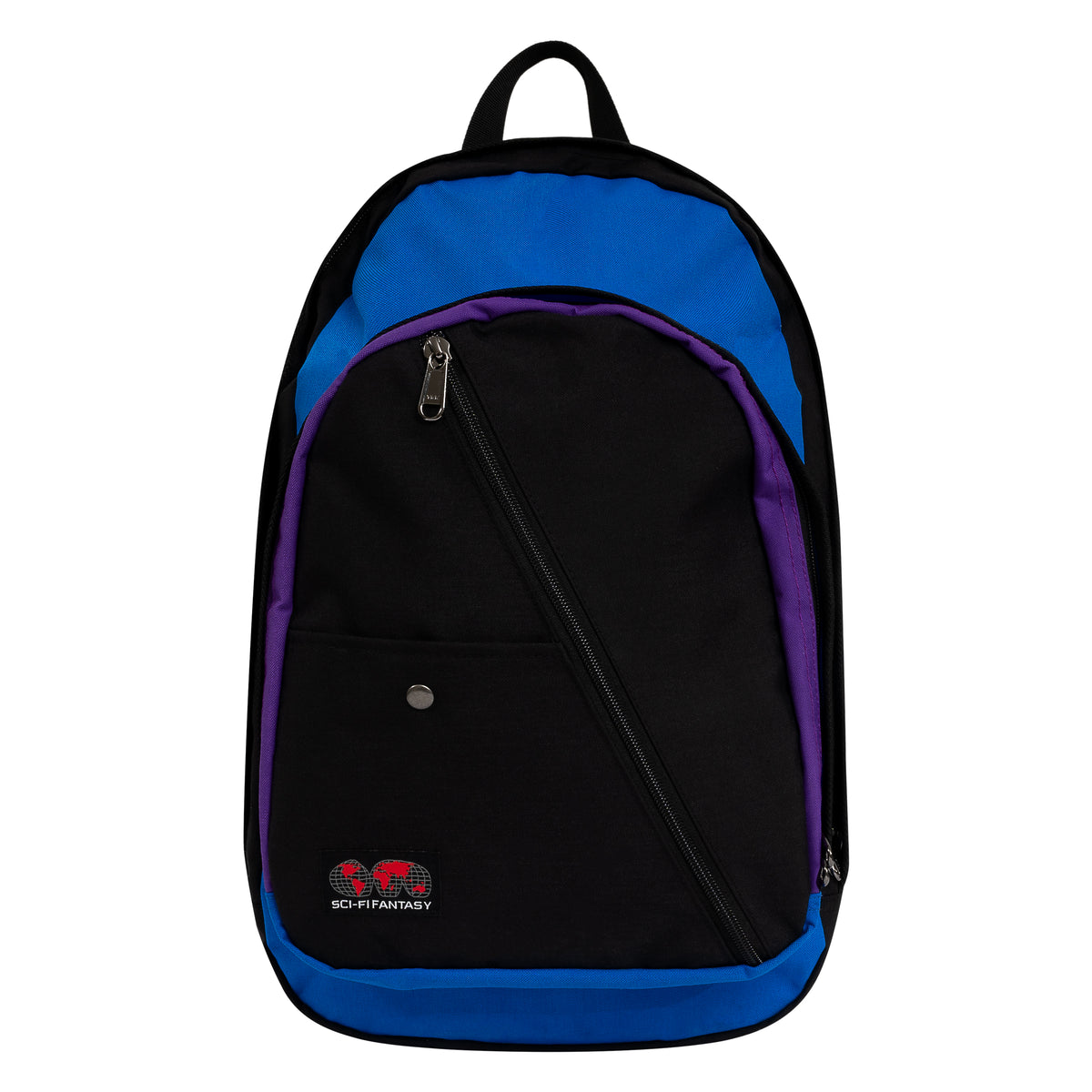 Sci-Fi Fantasy Global Backpack - Black/Blue