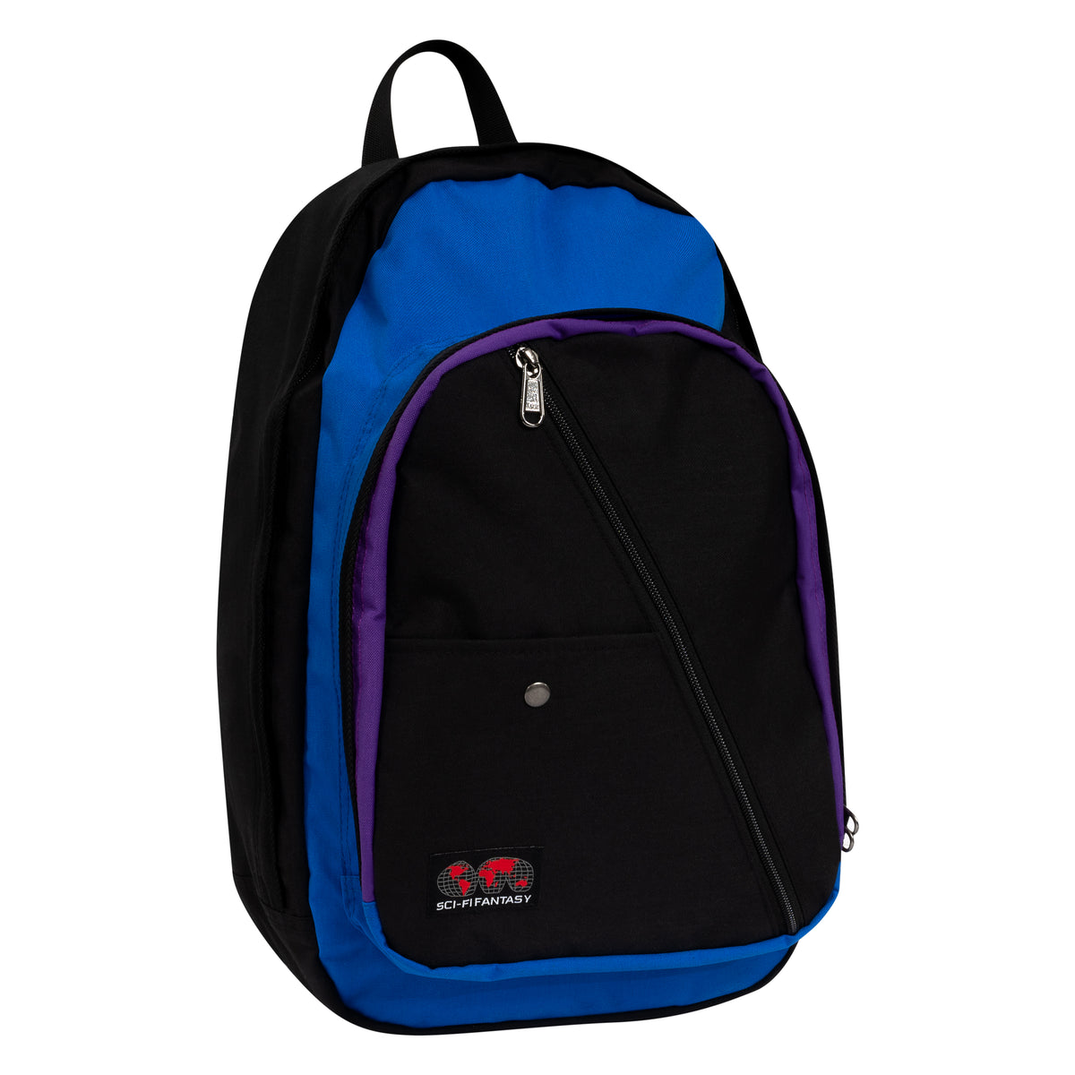 Sci-Fi Fantasy Global Backpack - Black/Blue