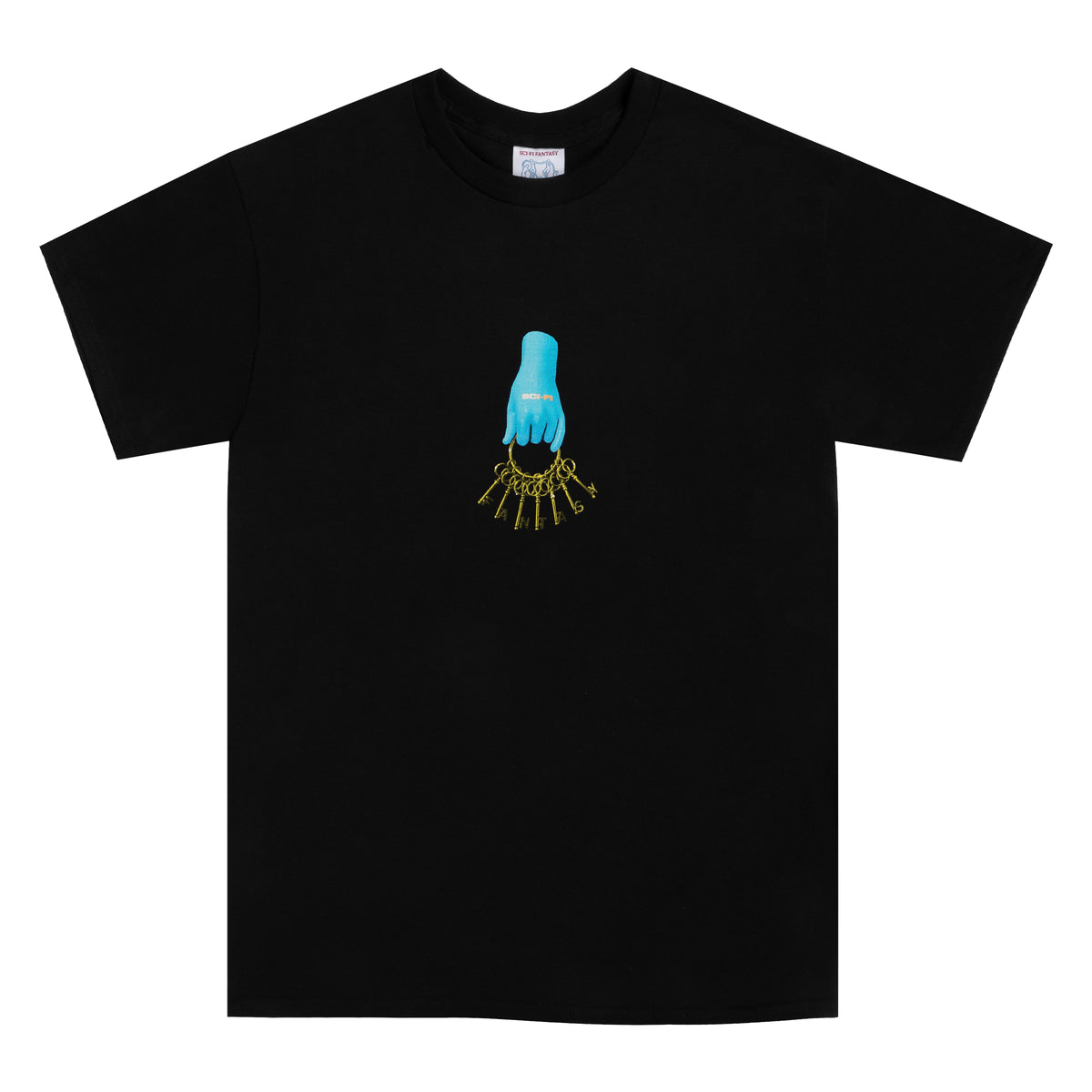 Sci-Fi Fantasy Keys T-Shirt - Black