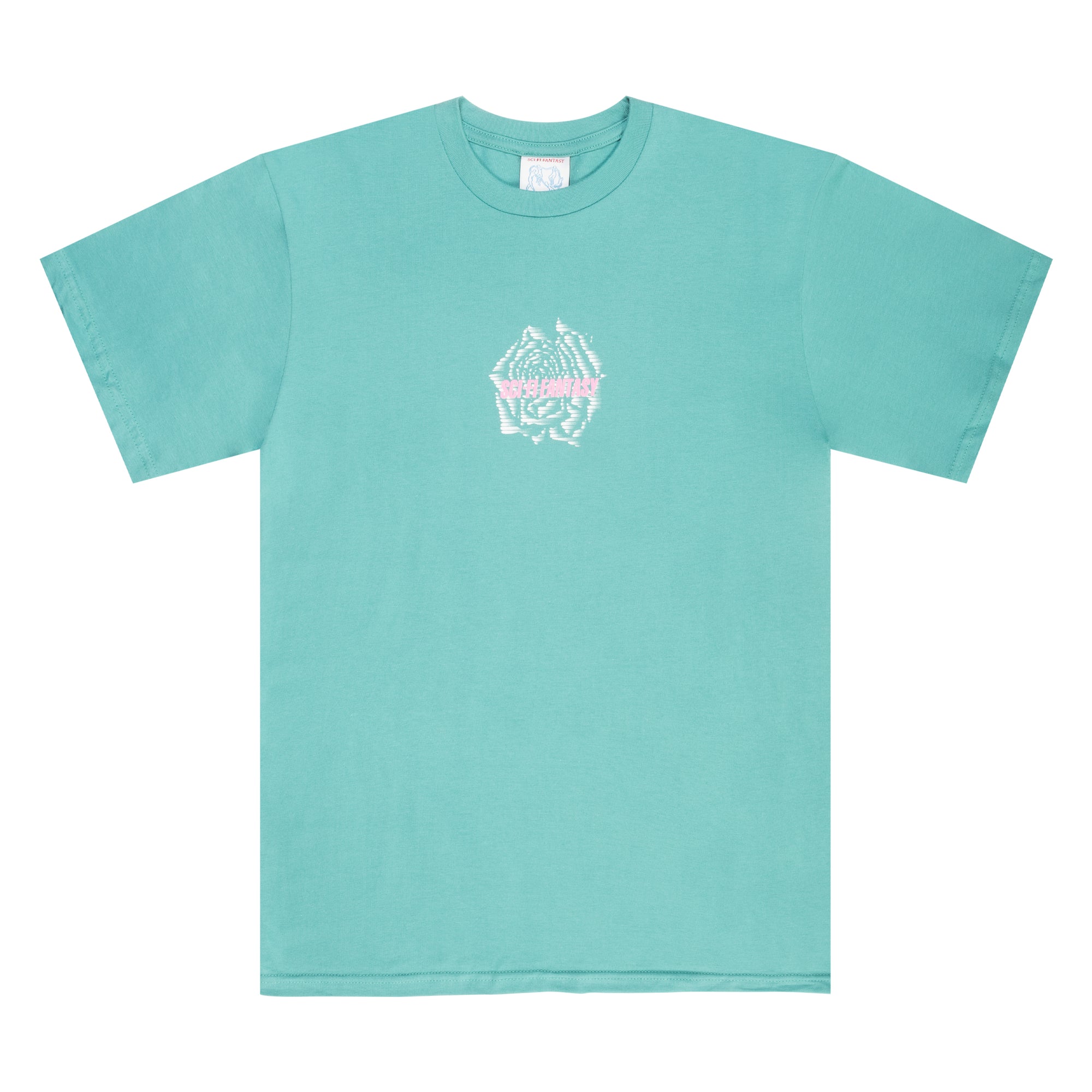 Sci-Fi Fantasy Rose T-Shirt - Seafoam