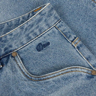 Dime Classic Denim Shorts - Sandblasted Indigo