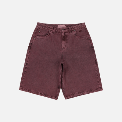 Dime Classic Denim Shorts - Wine Washed