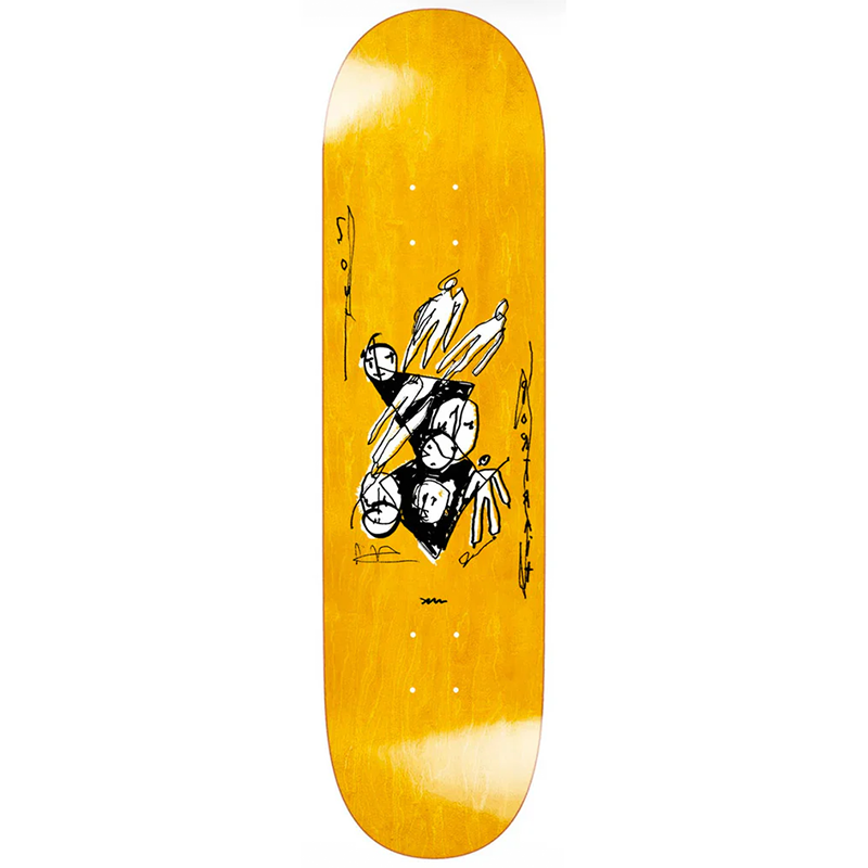 Polar Skate Co Team Alv Soul Portrait Deck - 8.0