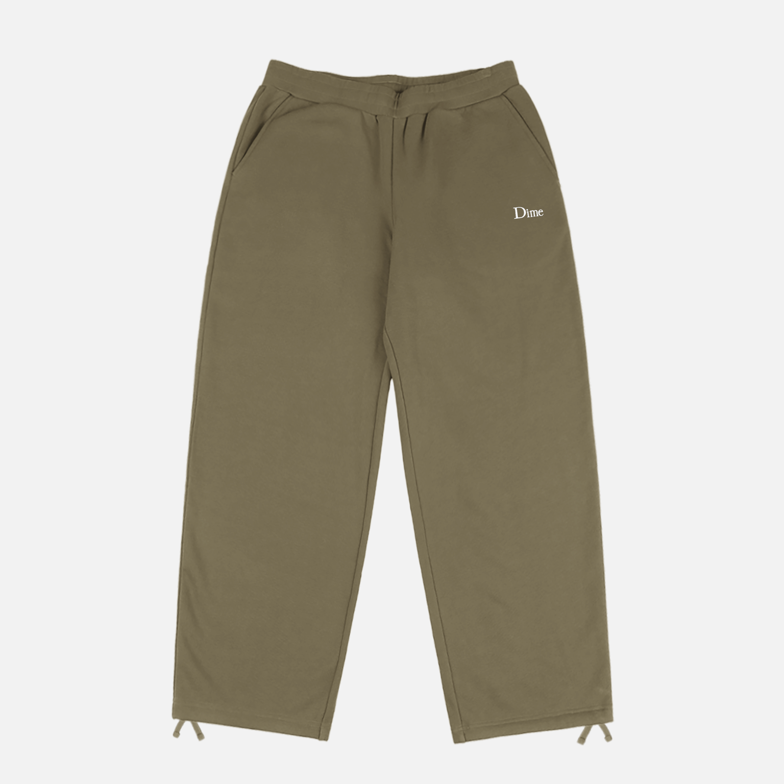 Dime Cursive Small Logo Sweatpants - Ivy