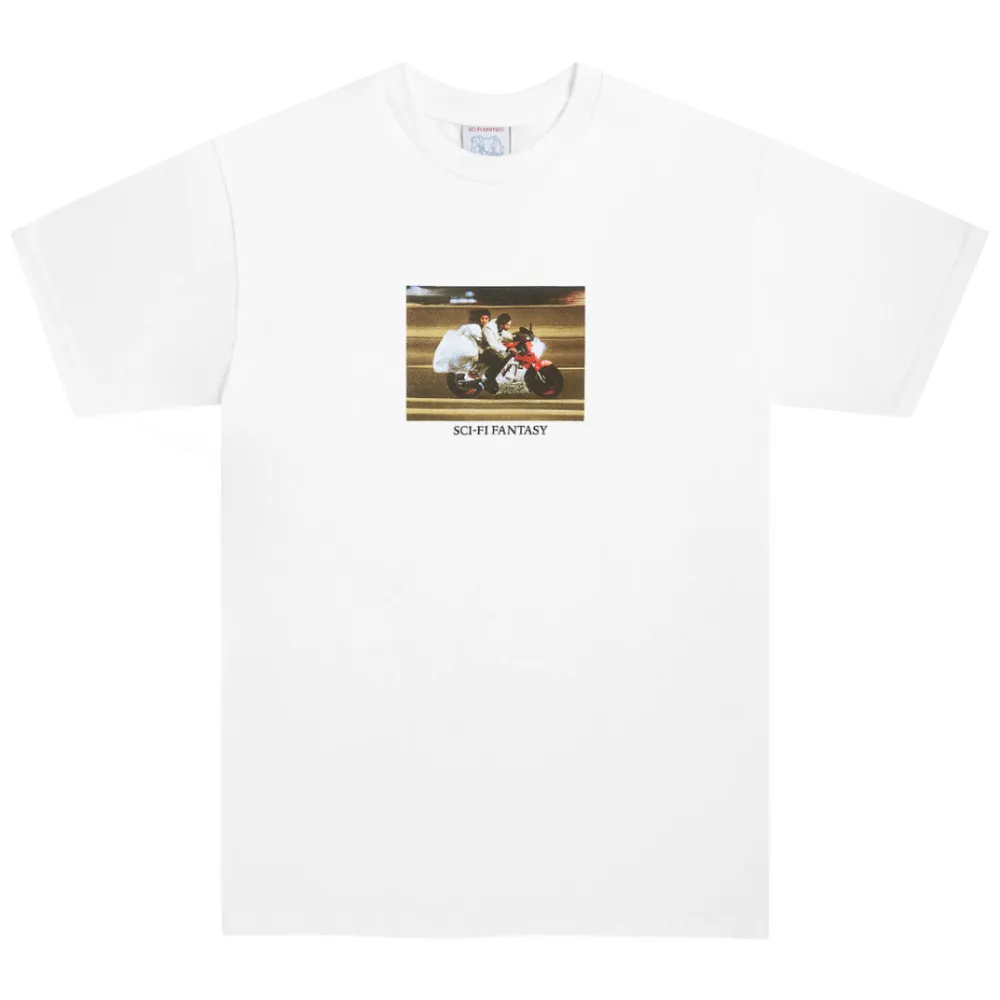 Sci-Fi Fantasy A Moment Of Romance Tee - White