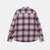Stussy Bay Plaid Shirt - Berry
