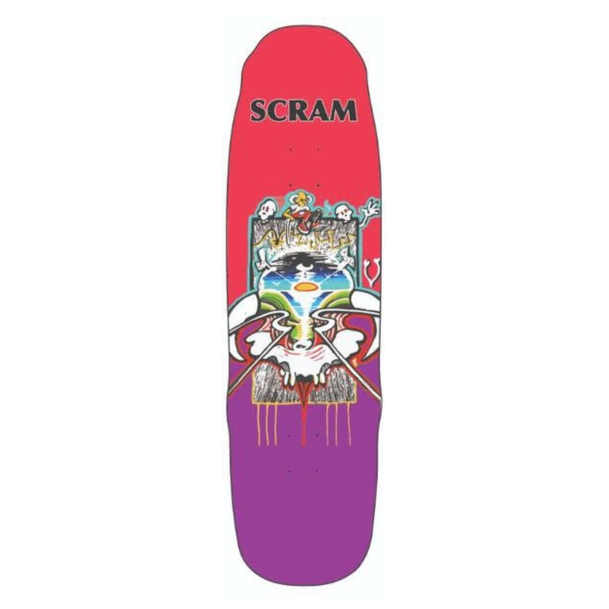 Scram Sledge Skateboard Deck - 9.0