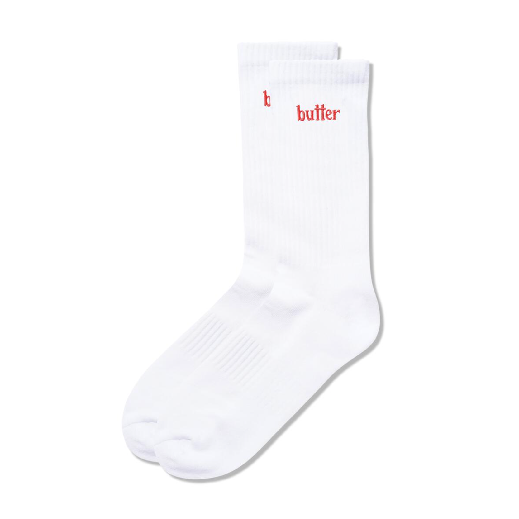 Butter Goods Basic Socks - White