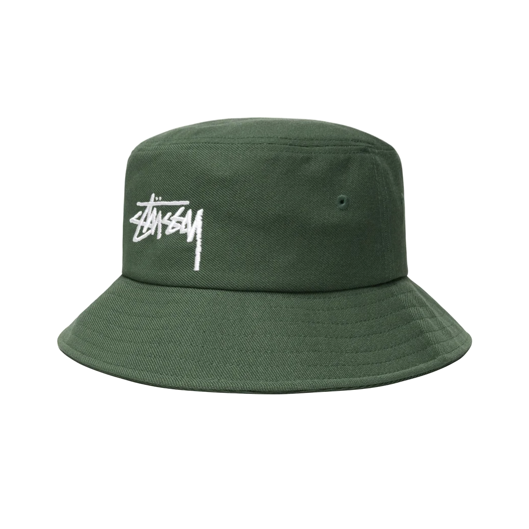 Stussy Stock Bucket Hat - Green
