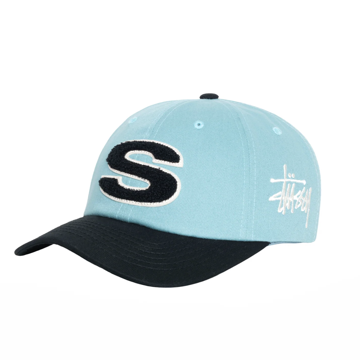 Stussy Chenille S Low Pro Snapback - Teal