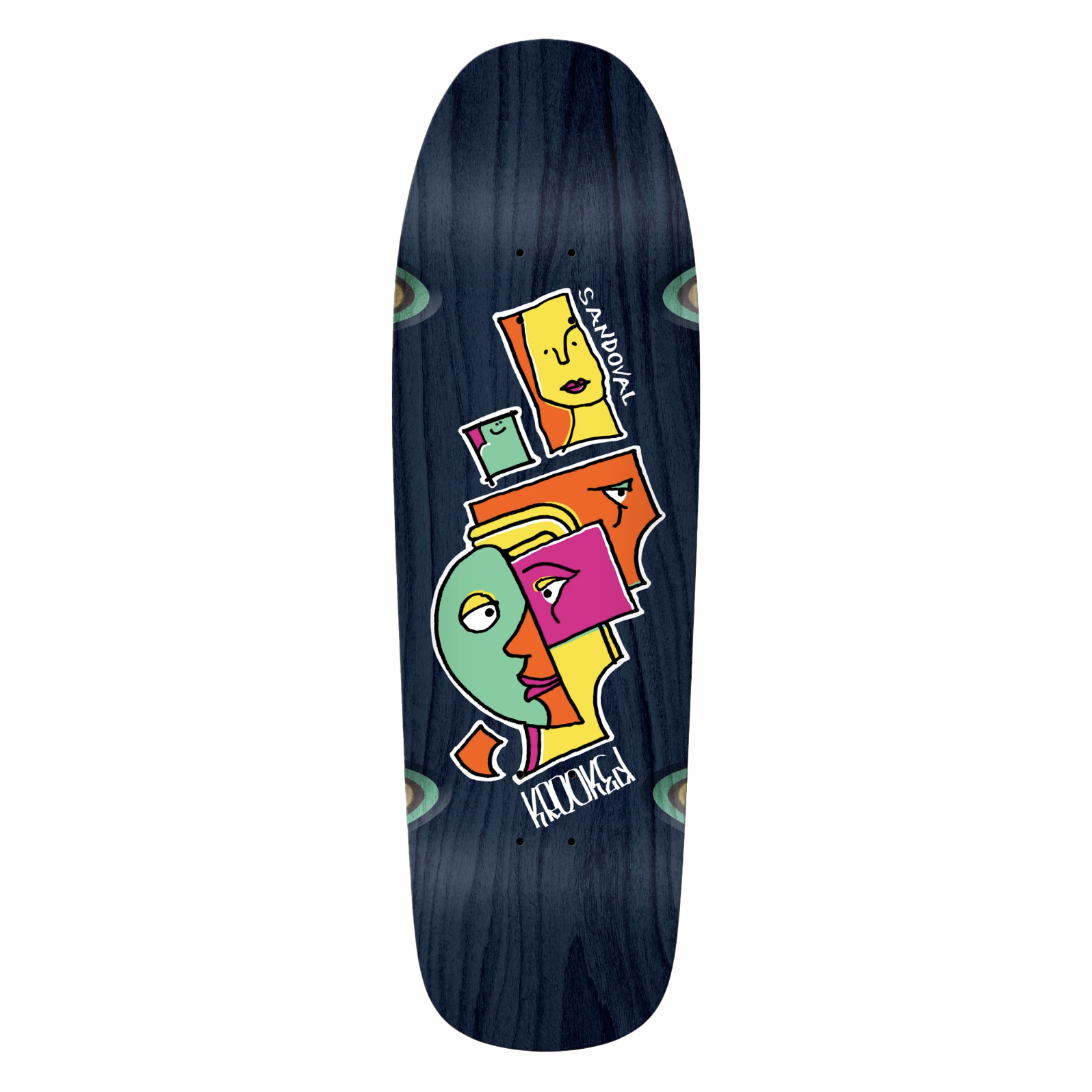 Krooked Ronnie Sandoval 'Cluster' Deck - 9.81