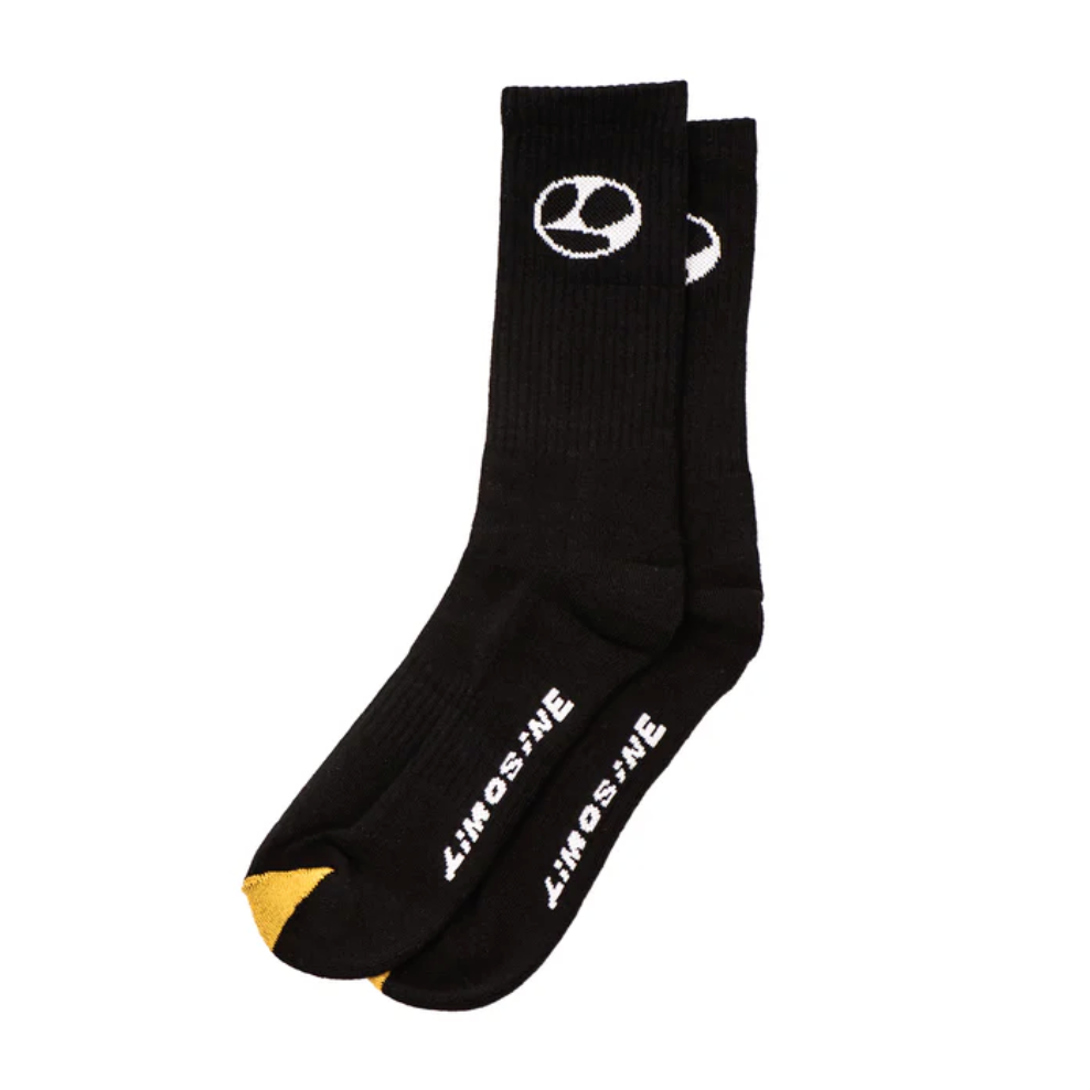 Limosine 'Limo Gold Toe' Socks - Black
