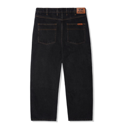 Butter Goods Relaxed Denim Jeans - Washed Black