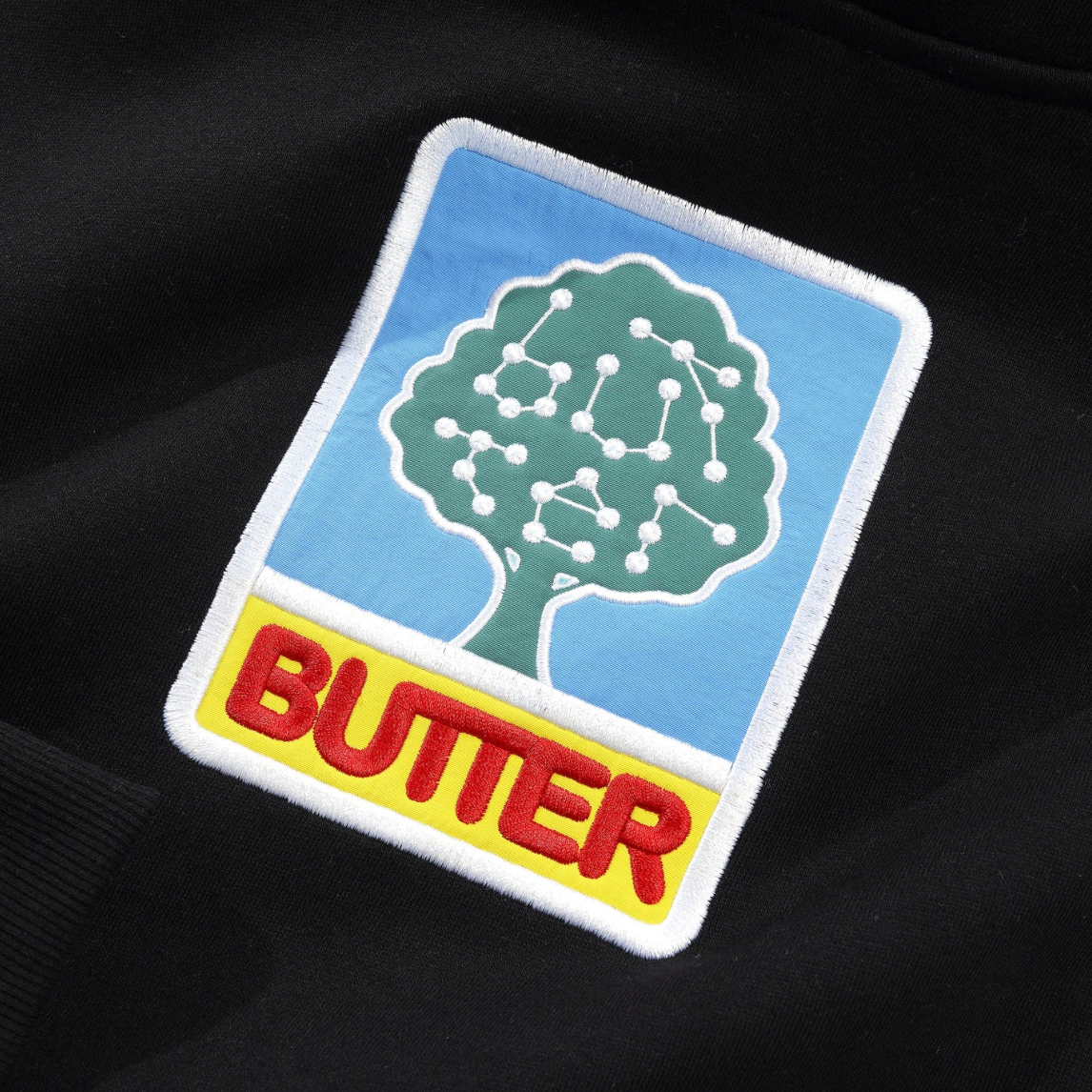 Butter Goods Growth Pullover Hoodie - Black