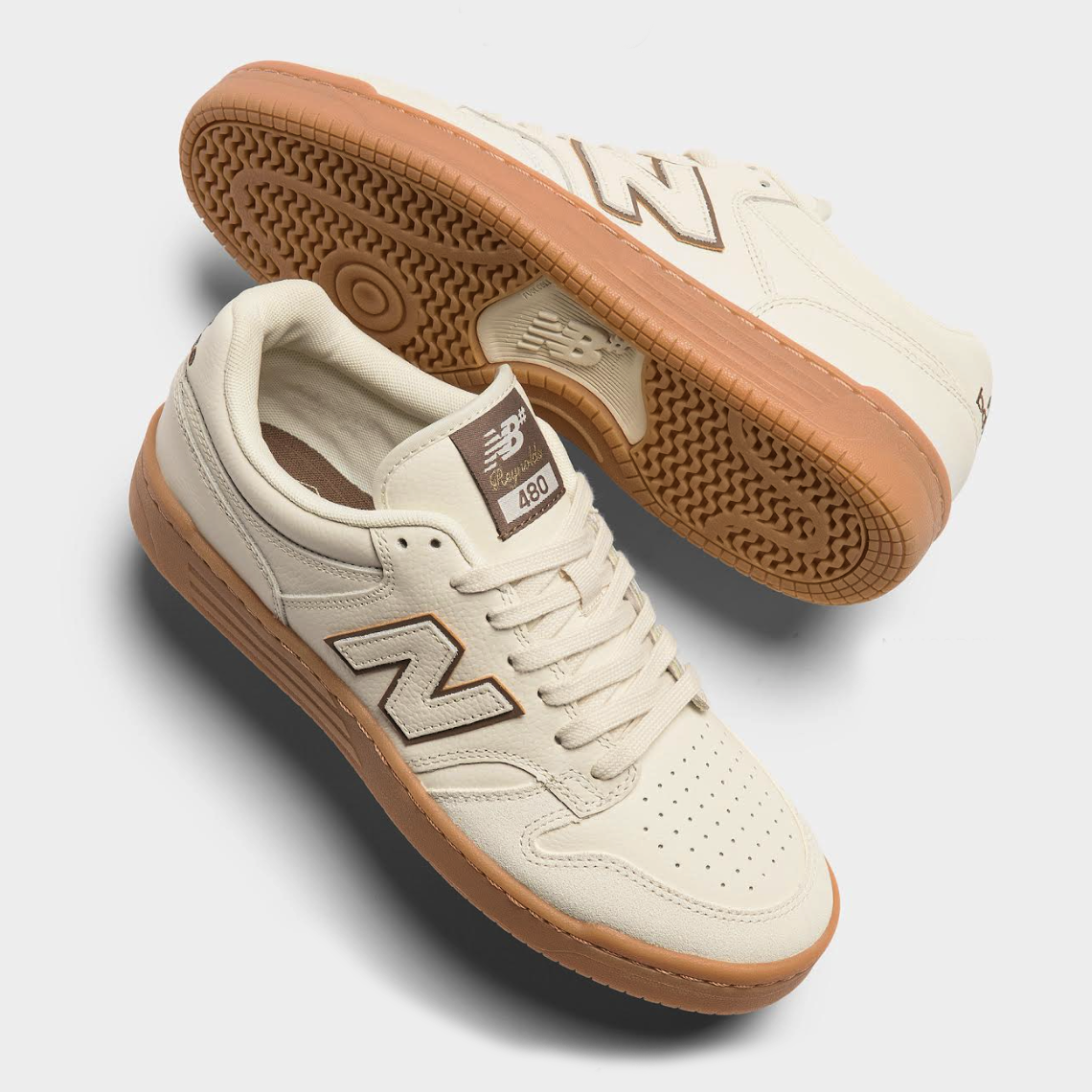 New Balance 480 "Andrew Reynolds" - Sea Salt / Gum