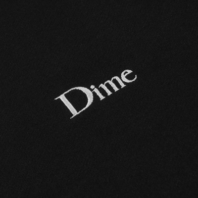 Dime Classic Small Logo Hoodie - Black