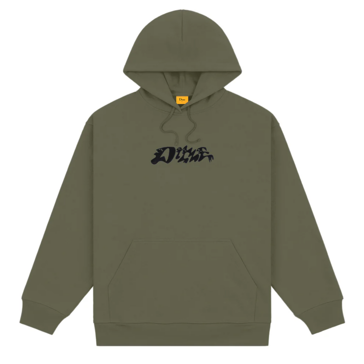 Dime Happy Hoodie - Army Green