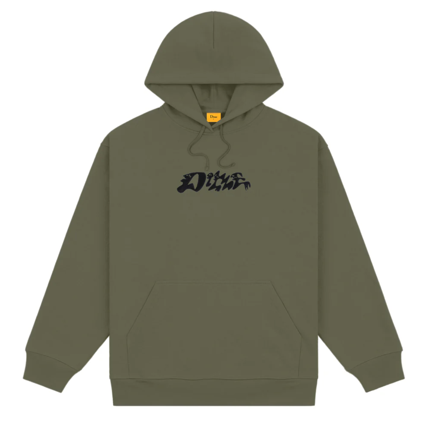 Dime Happy Hoodie - Army Green