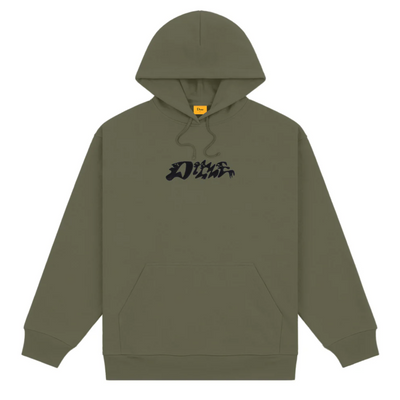 Dime Happy Hoodie - Army Green