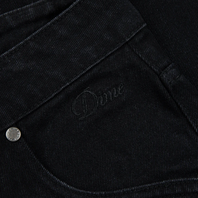 Dime Classic Relaxed Denim Pants - Black