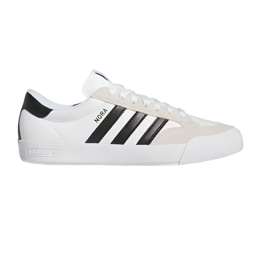 Adidas Nora Pro Model -  White / Black / Gold