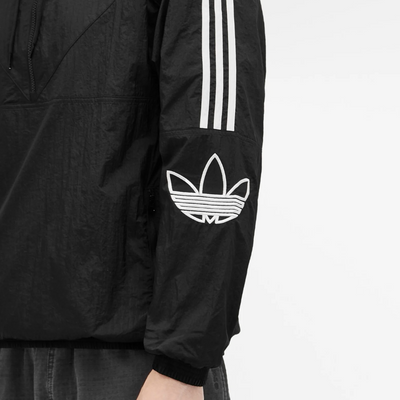 Adidas Classic Anorak Jacket - Black