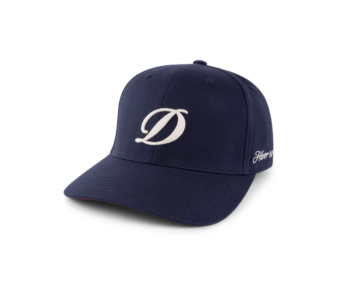 Dime Cursive D Full Fit Cap - Navy