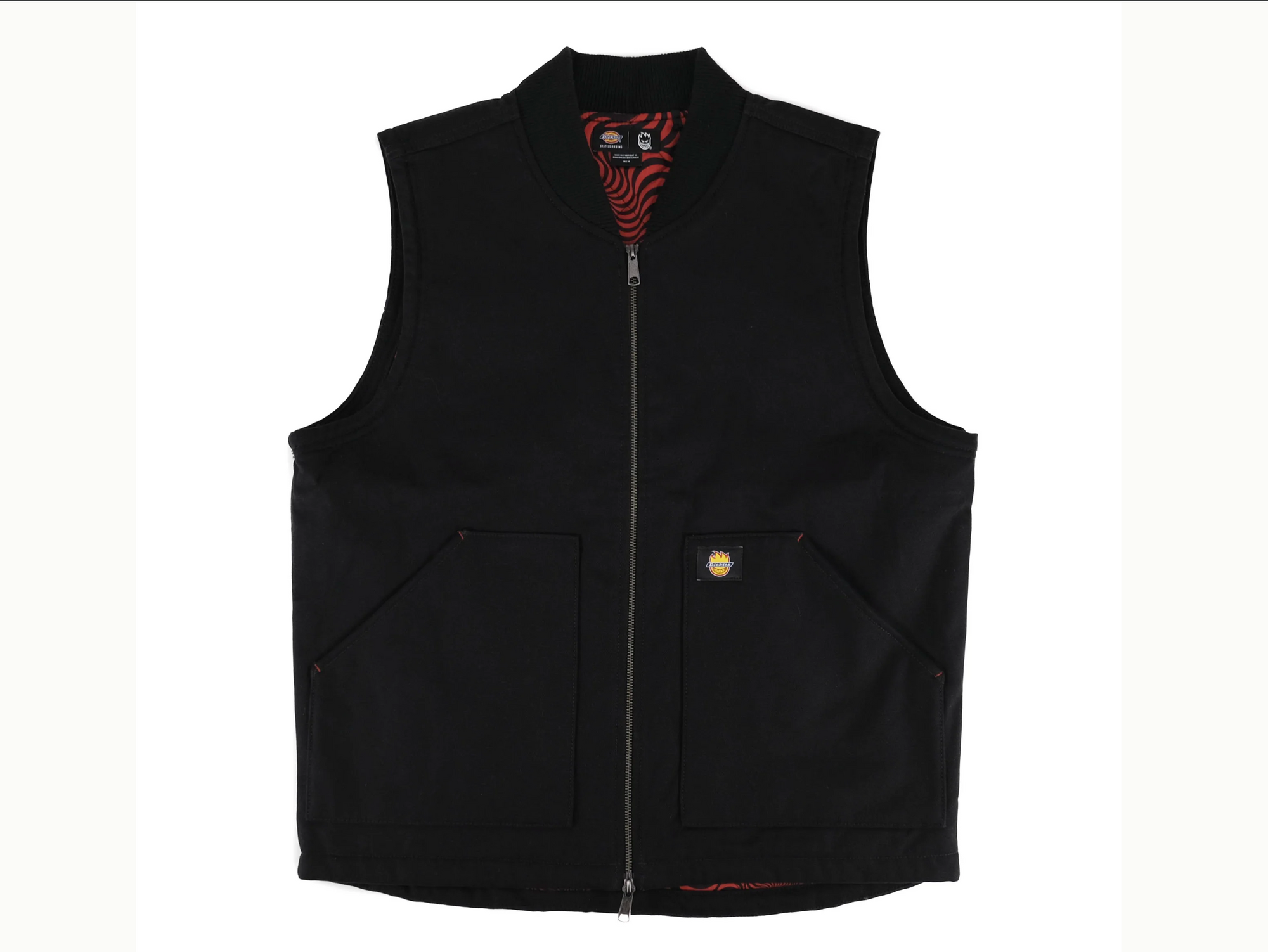 Dickies Skateboarding Spitfire Vest- Black