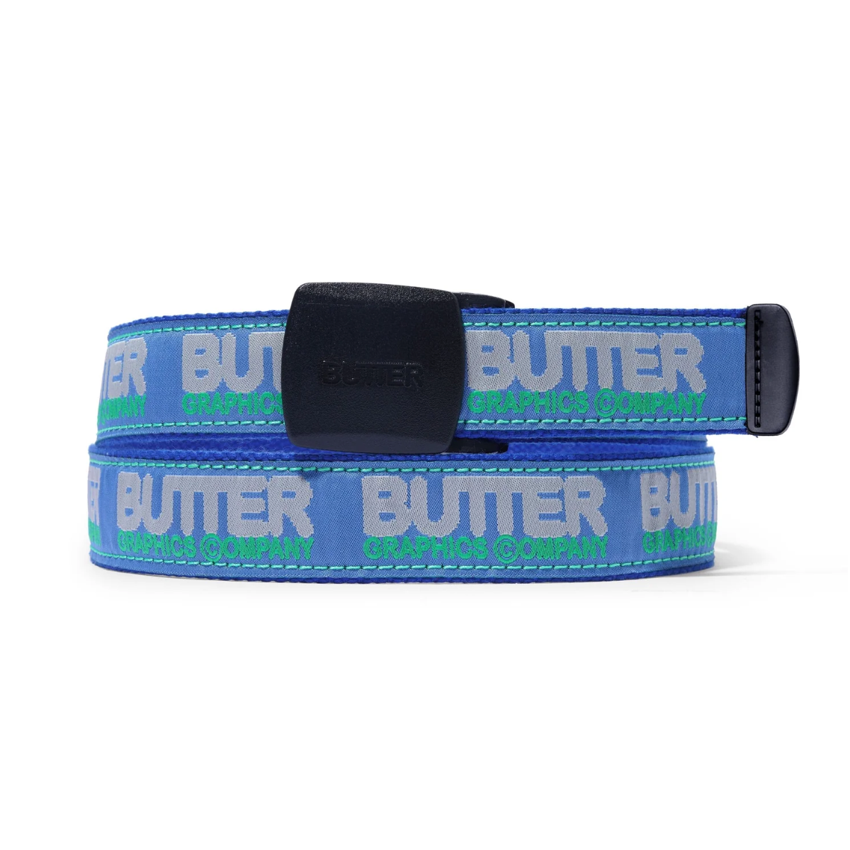 Butter Goods Program Woven Belt - Blue