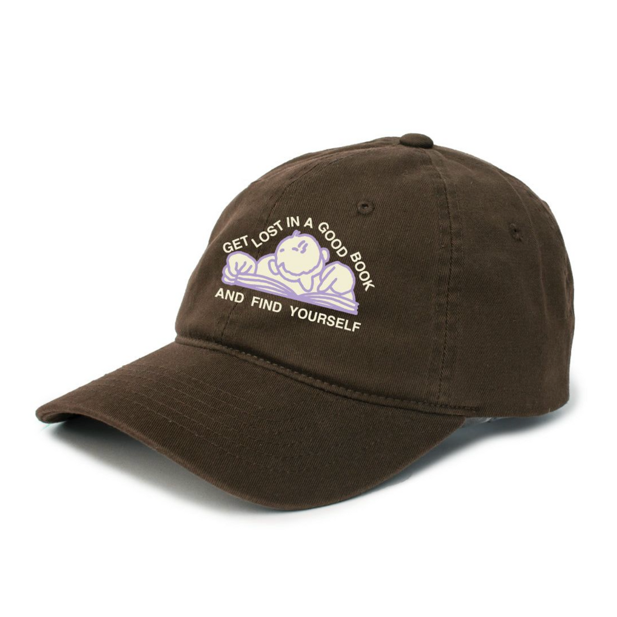 The Quiet Life Good Books Dad Hat - Brown