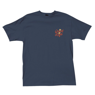 The Quiet Life Floral T-Shirt - Navy