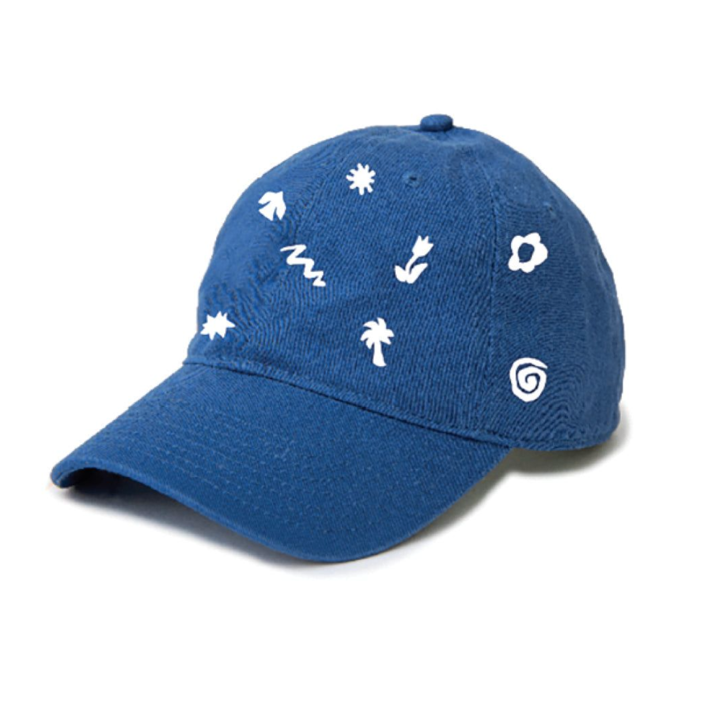 The Quiet Life YAWN Embroidered Dad Hat - Blue