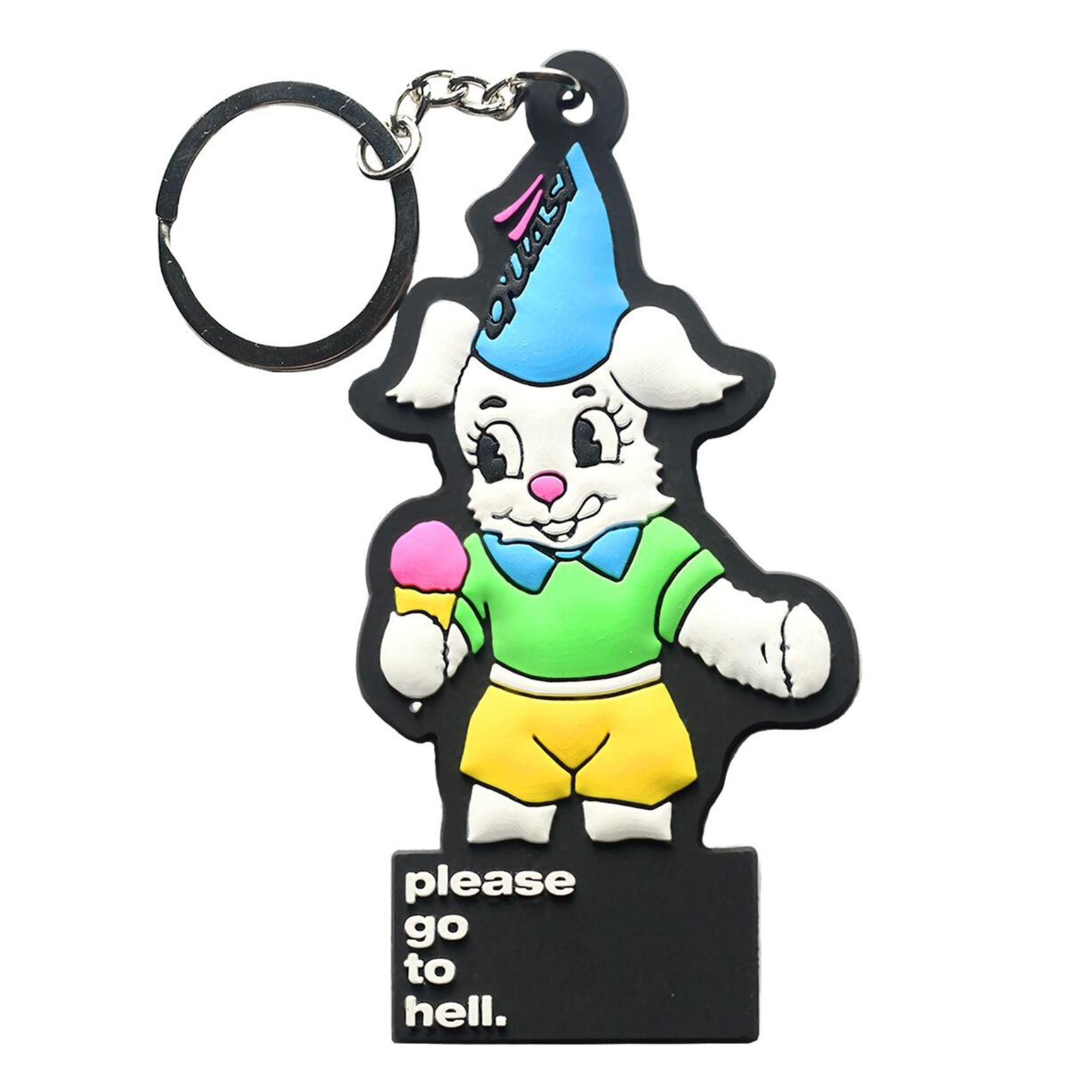 Quasi 'Go To Hell' Keychain