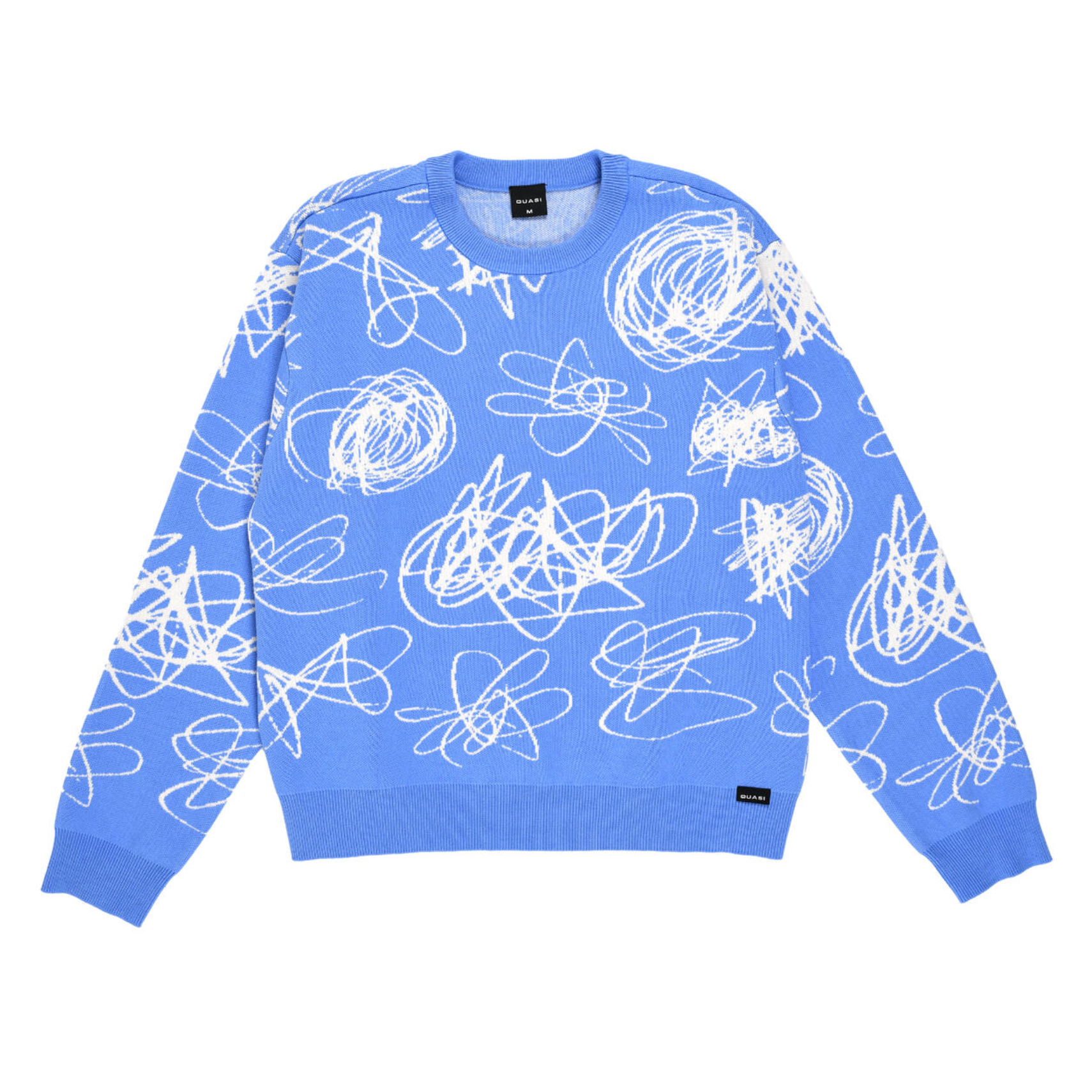 Quasi Lascaux Sweater - Vista Blue