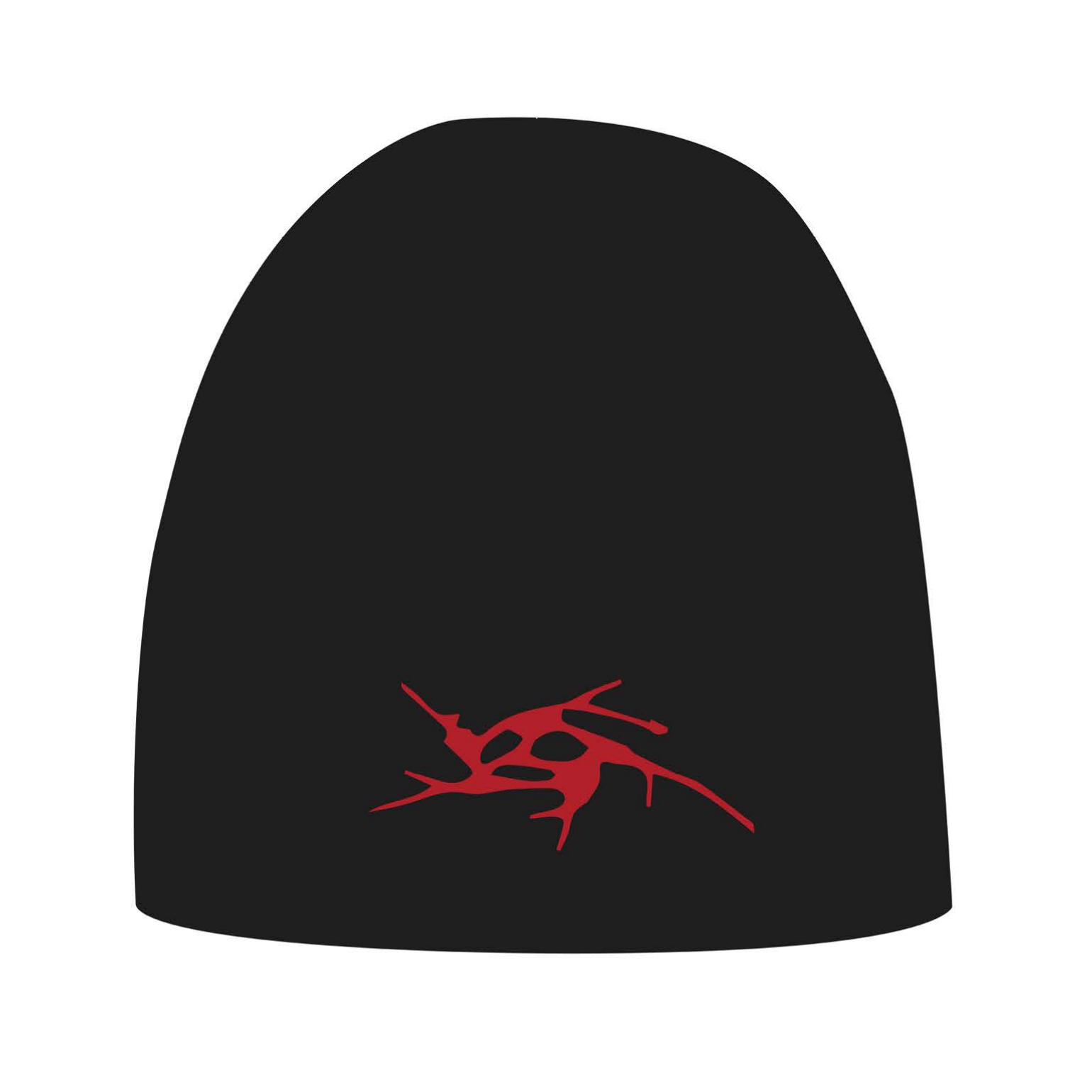 Limosine 'Spiral Skully' - Black / Red