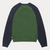 Stussy Colorblocked Raglan Knit Crew - Green