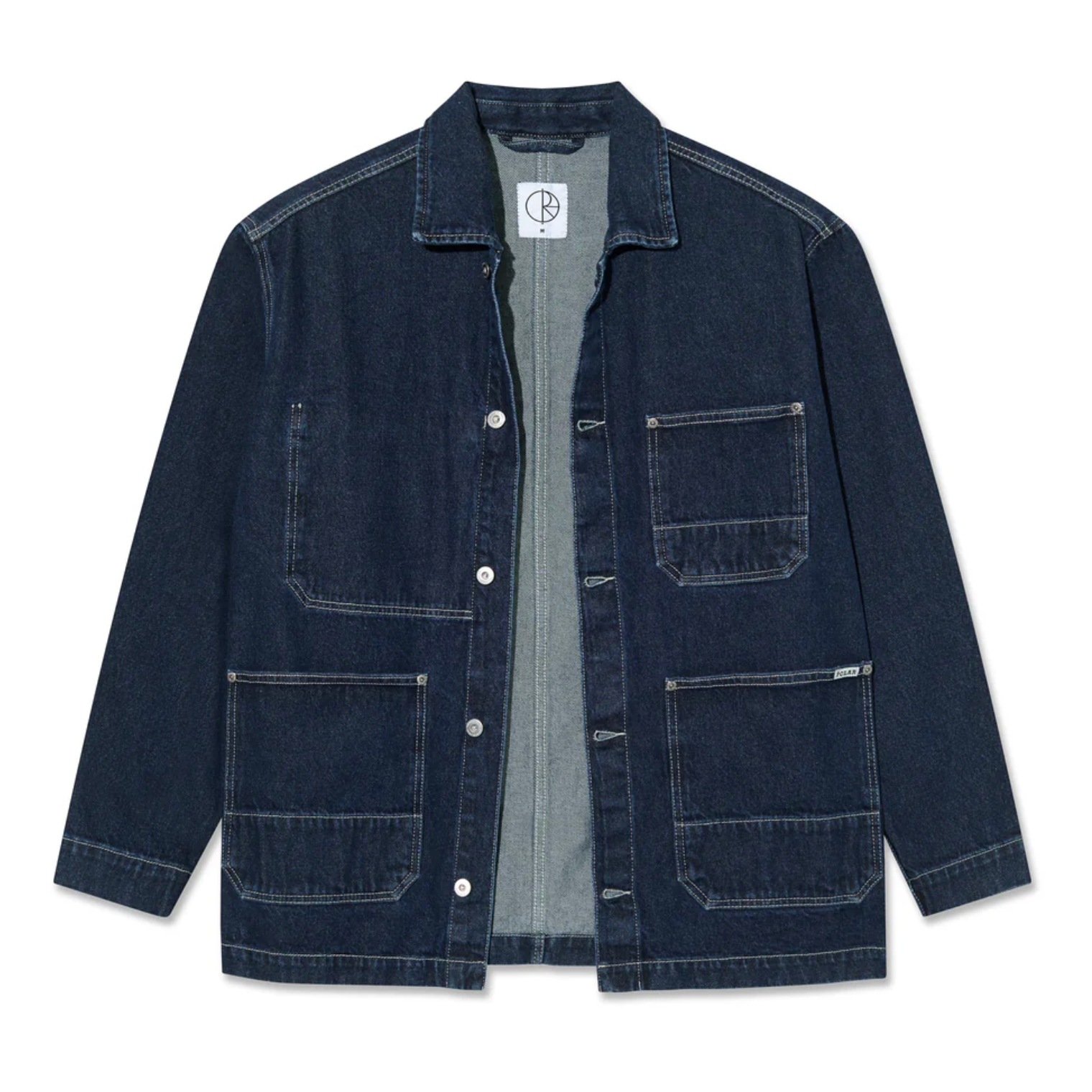 Polar Skate Co Ezra Jacket Denim - Indigo