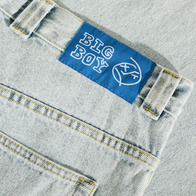 Polar Skate Co Big Boy Pants OG LOGO - Light Blue