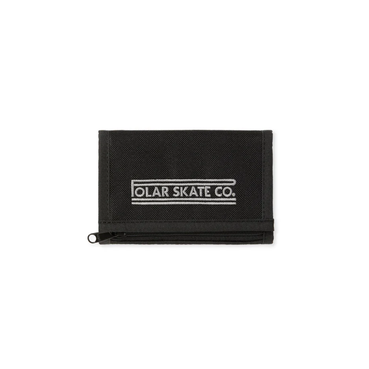Polar Skate Co Key Wallet Stroke Logo - Black
