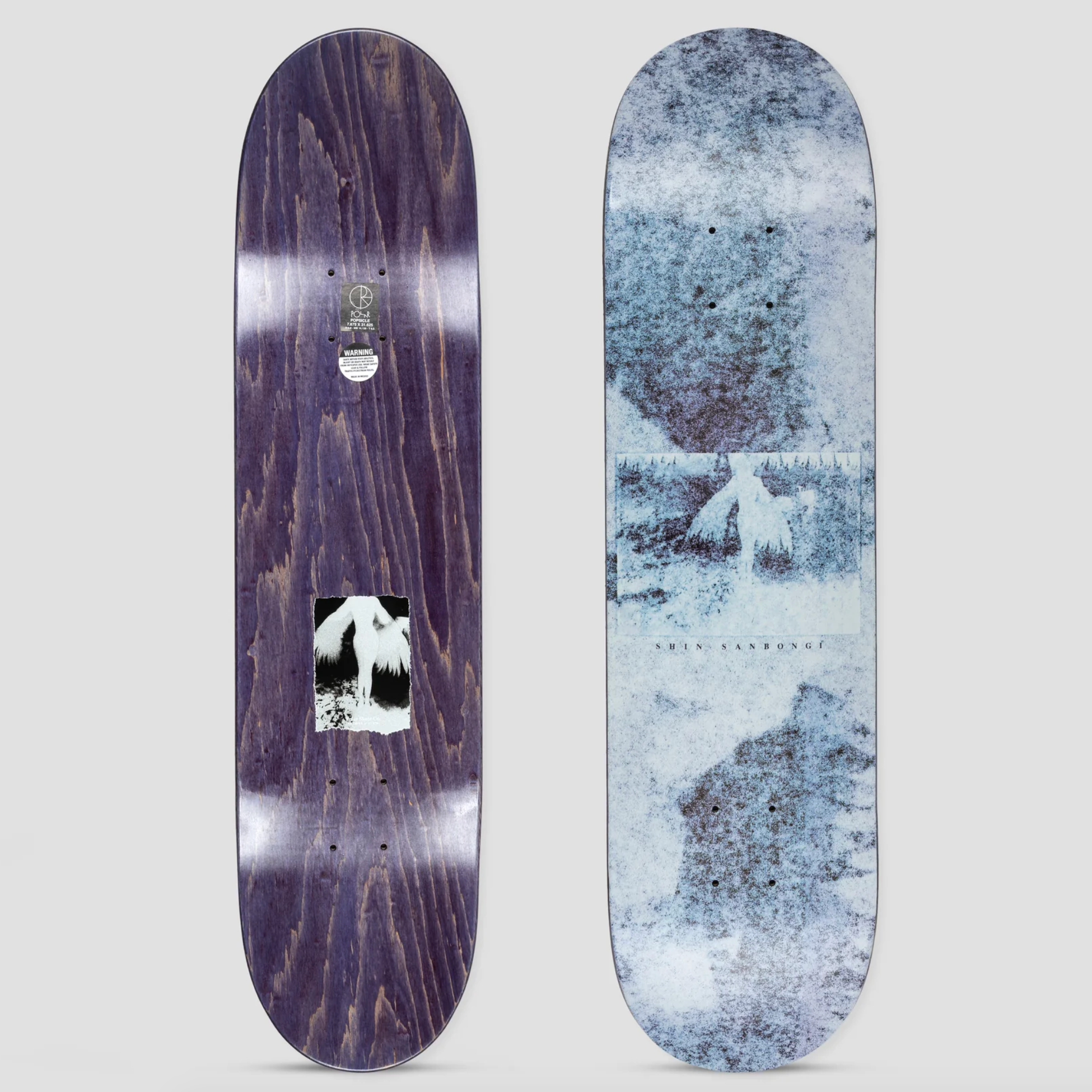 Polar Skate Co Shin Sanbongi 'Headless Angel' Deck - 7.875