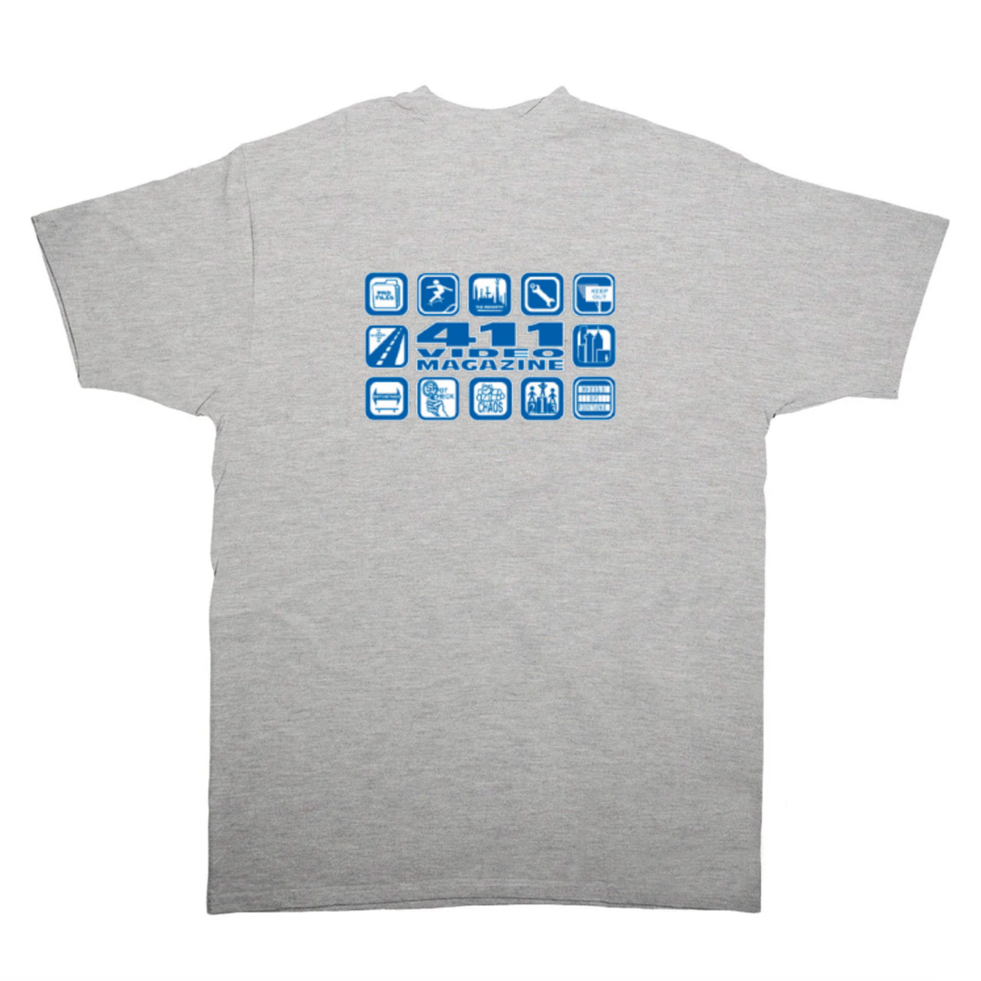 411VM 'Icons' Tee - Atheltic Grey
