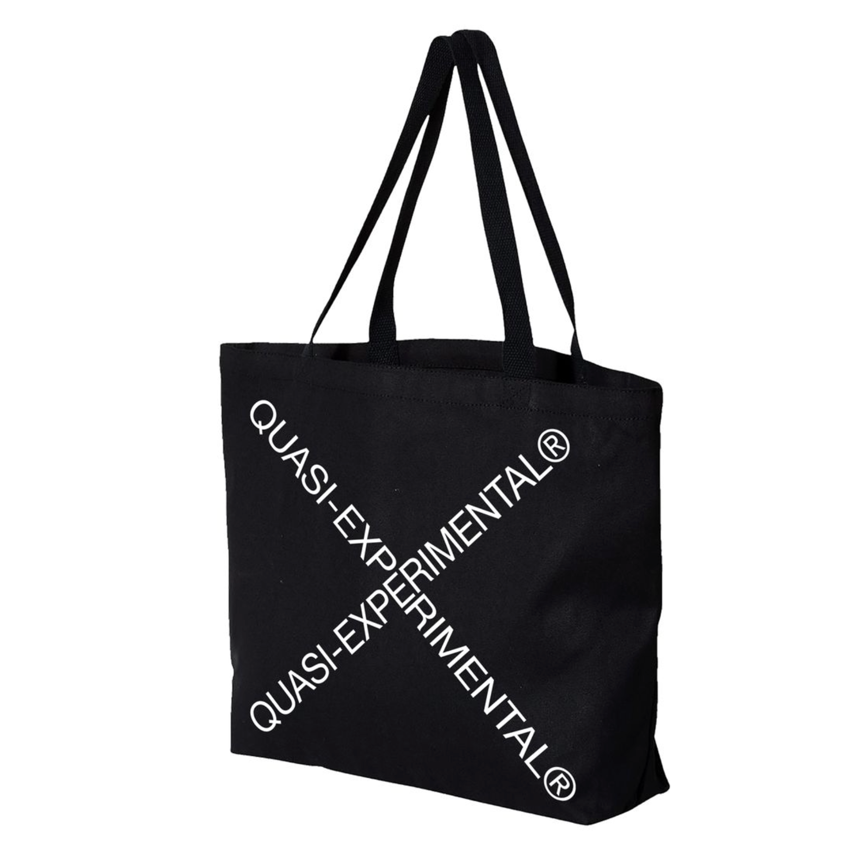 Quasi 'EXP' Tote Bag - Black