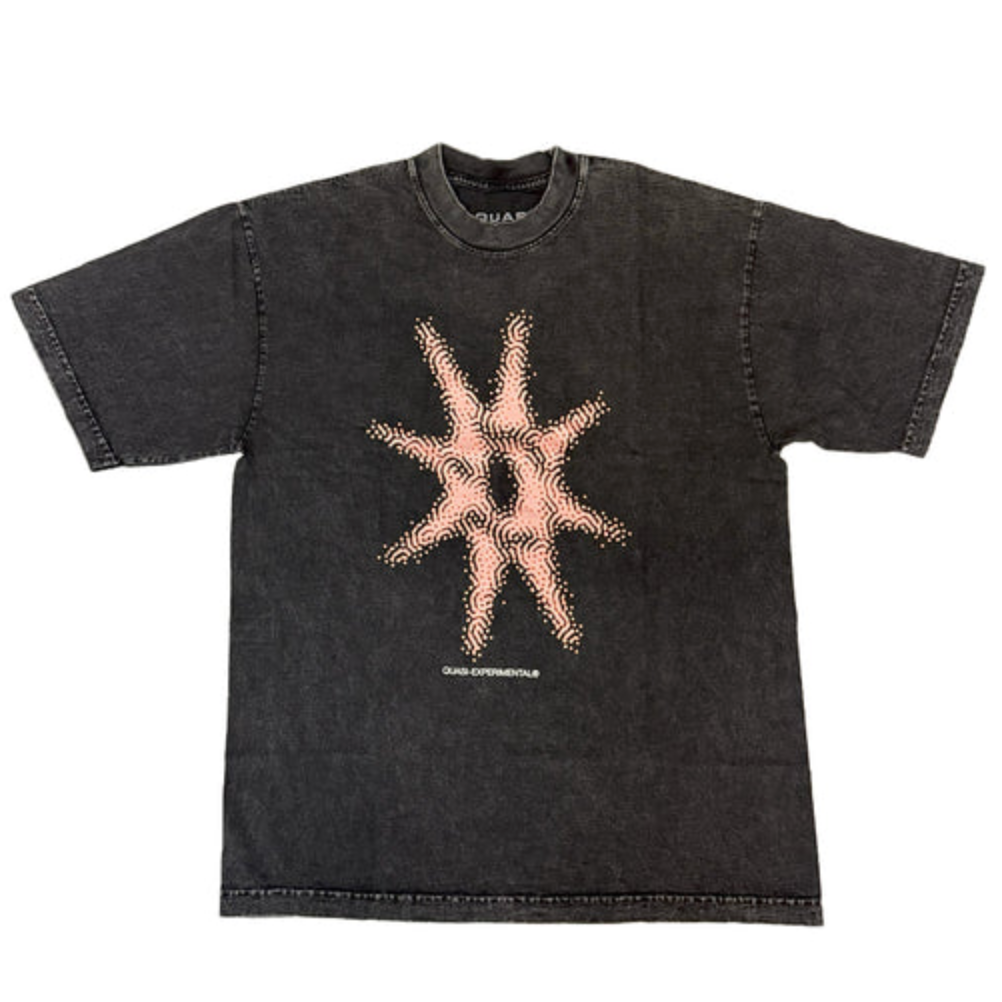 Quasi 'Octo' Tee - Carbon Black