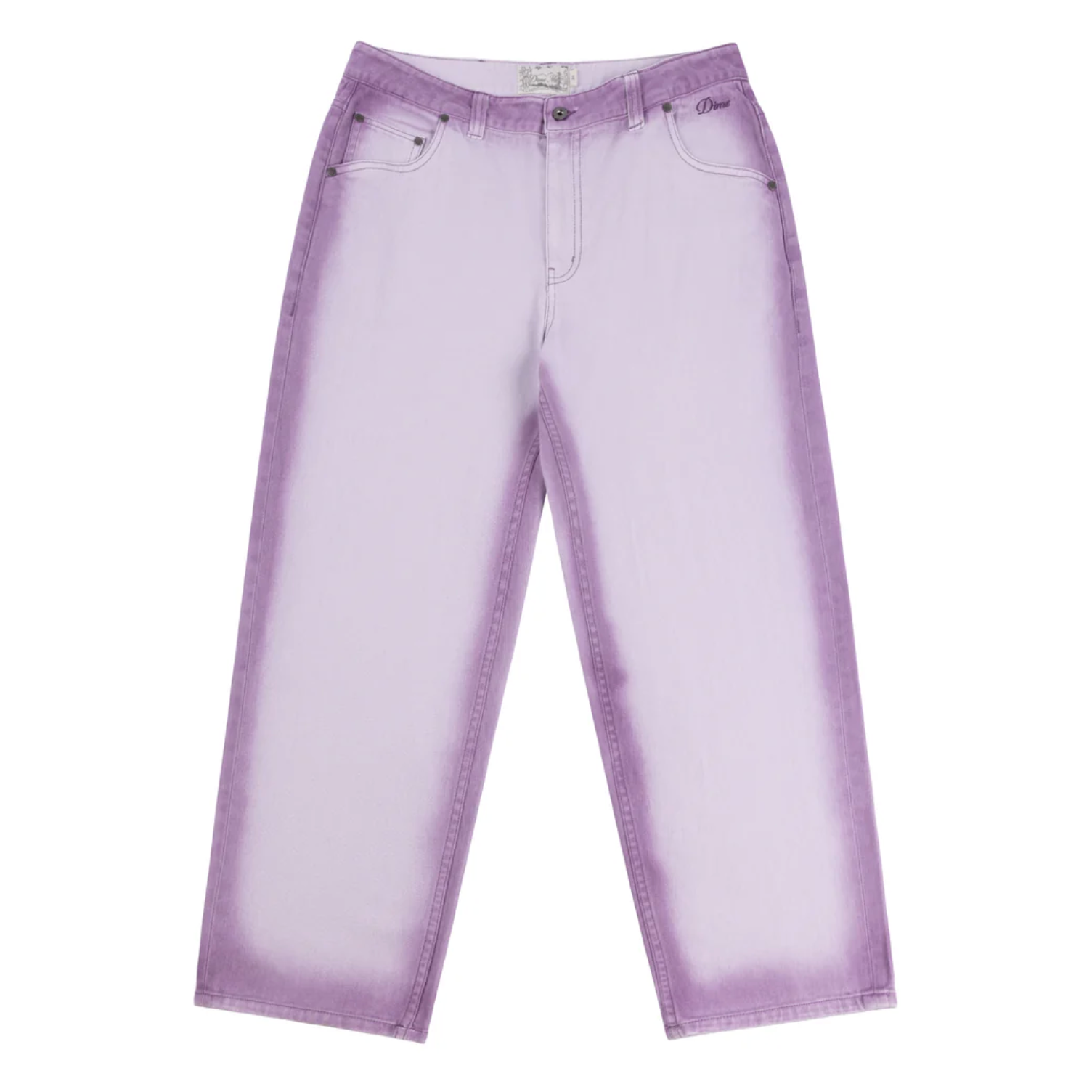 Dime Classic Relaxed Denim Pants - Violet